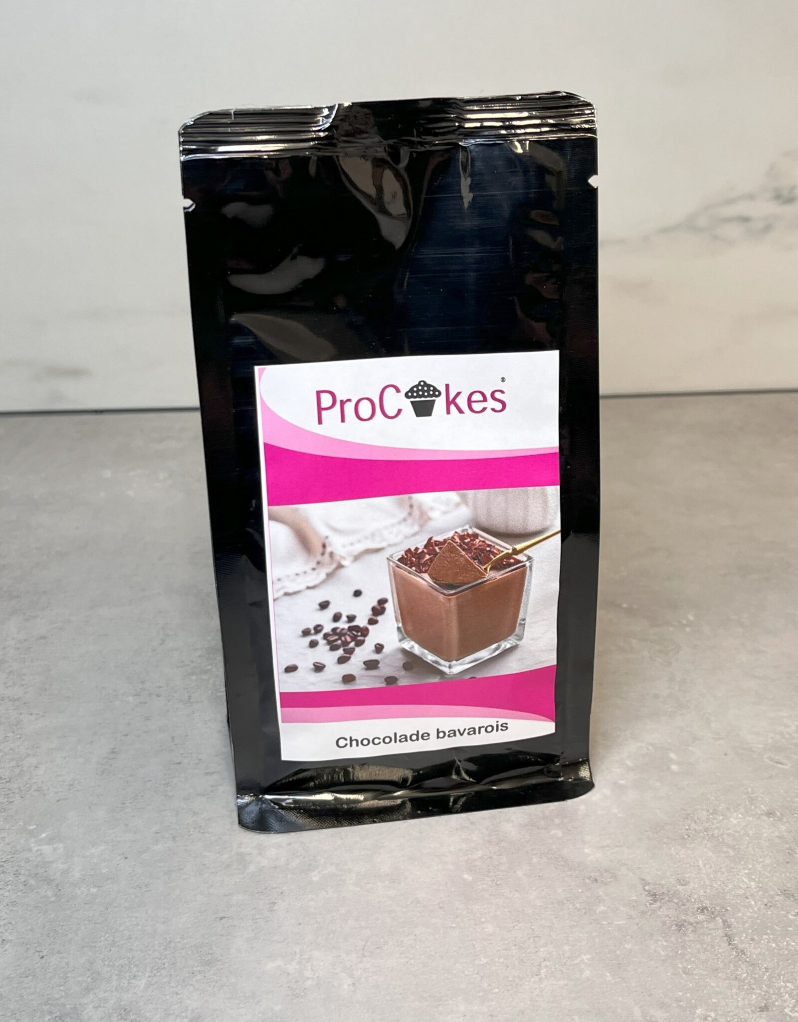ProCakes ProCakes Mix voor Bavarois Chocolade 100 gr.