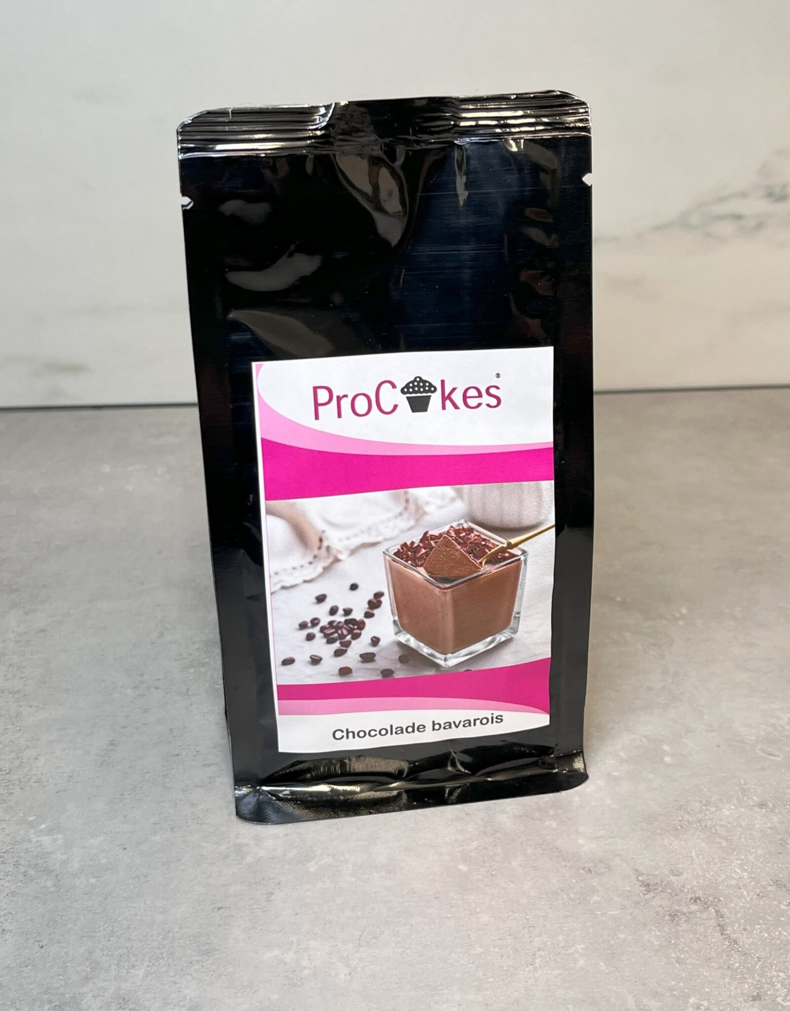 ProCakes ProCakes Mix voor Bavarois Chocolade 200 gr.