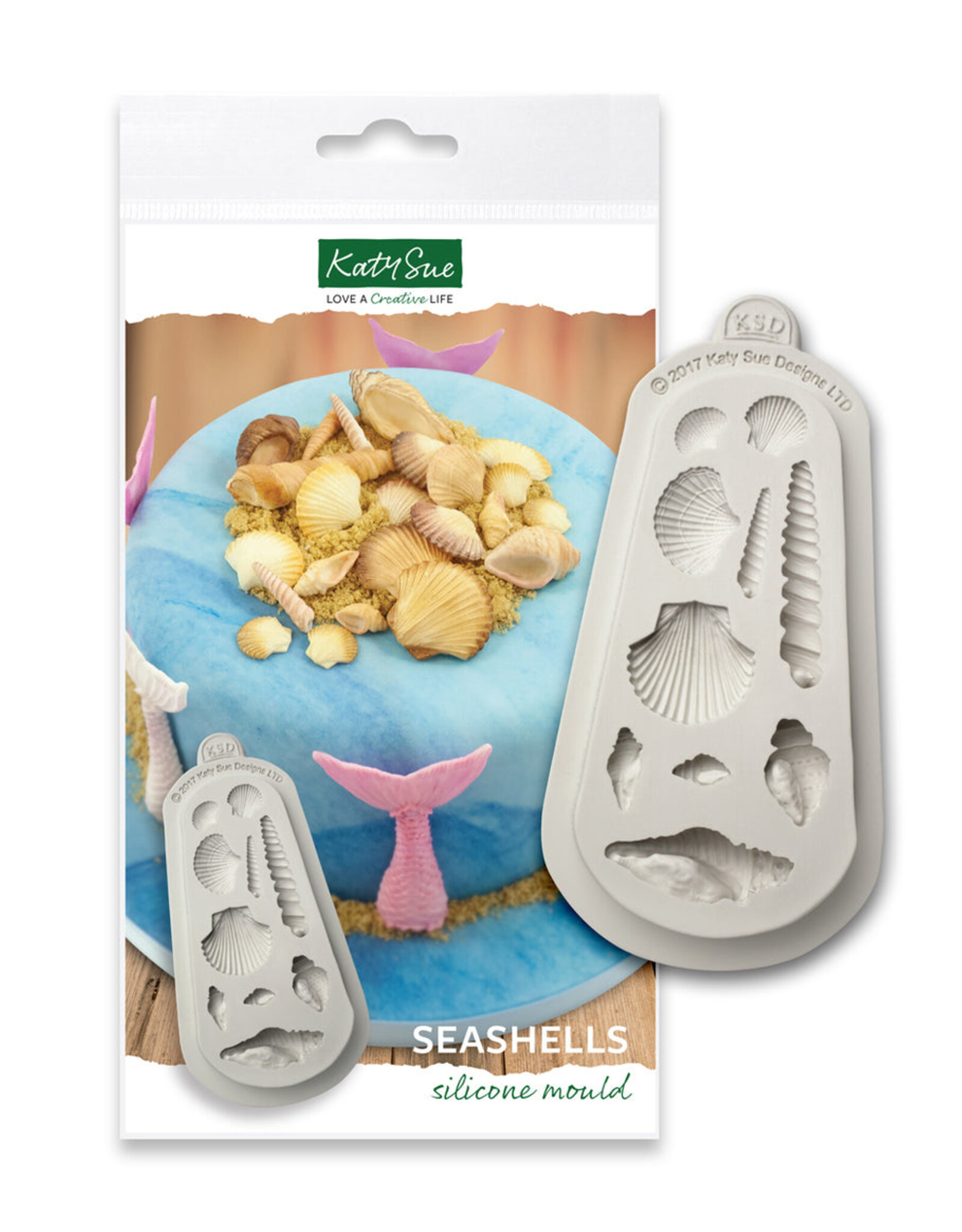 Katy Sue Designs Katy Sue Mould Seashells/Zeeschelpen