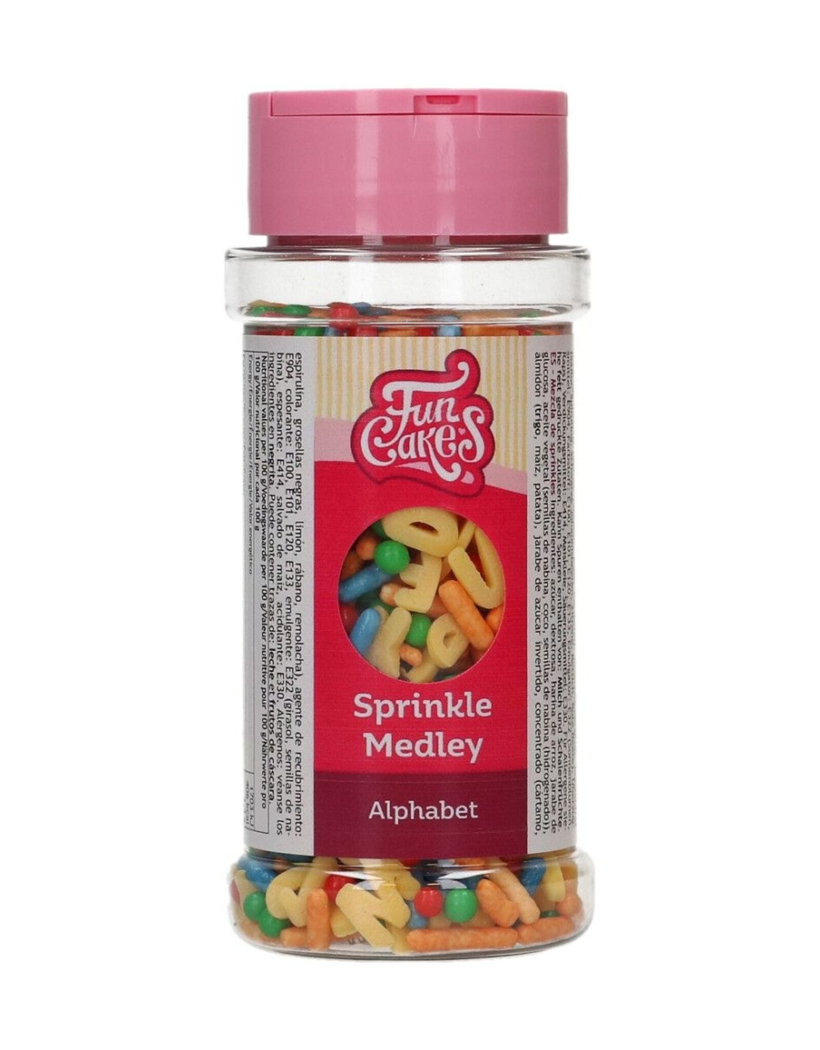 FunCakes FunCakes Sprinkle Medley Alfabet 65g