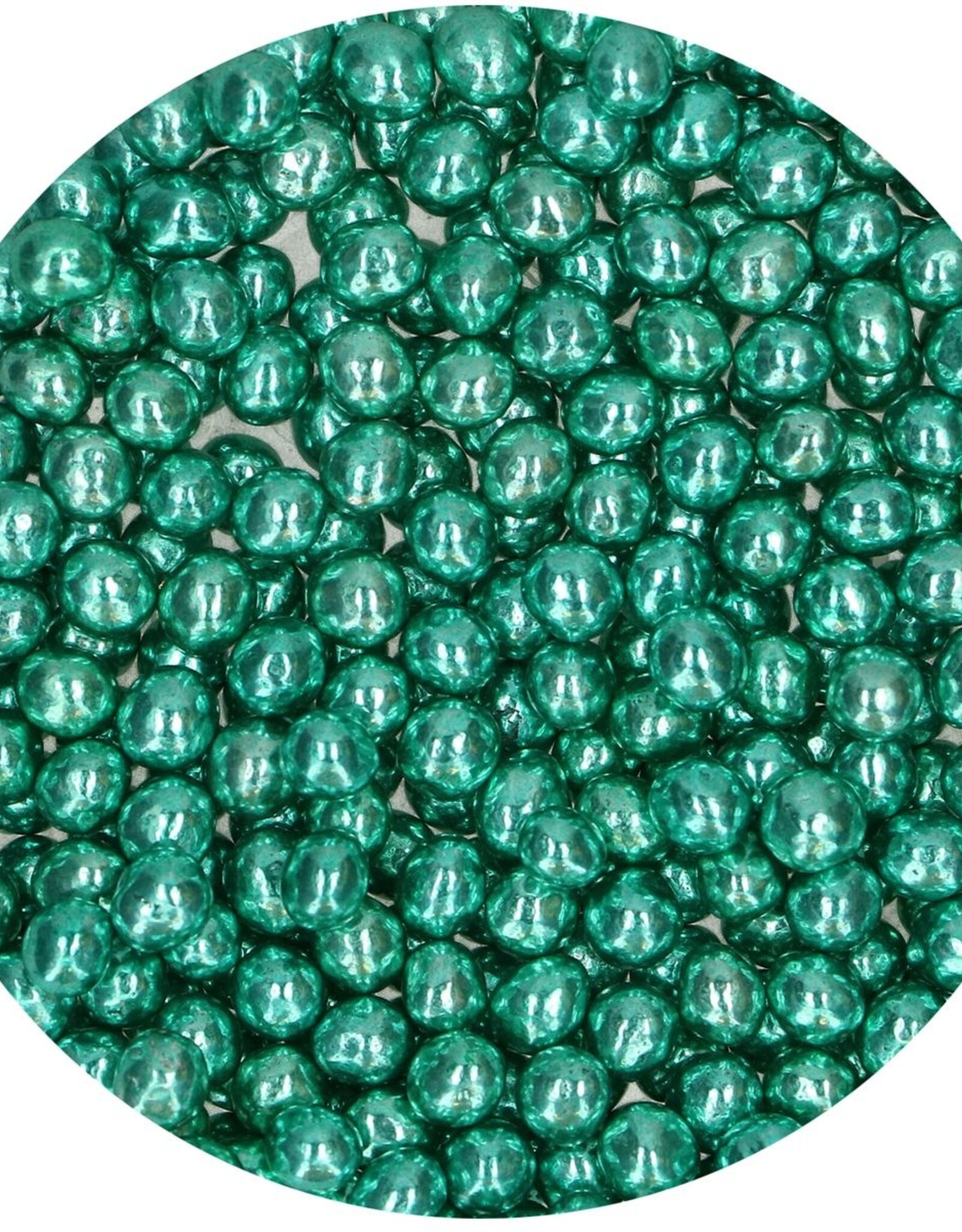 FunCakes FunCakes Crispy Choco Pearls Metallic Green 60g