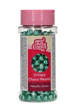 FunCakes FunCakes Crispy Choco Pearls Metallic Green 60g