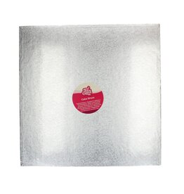 FunCakes Cake Drum Vierkant 40,5 cm Zilver