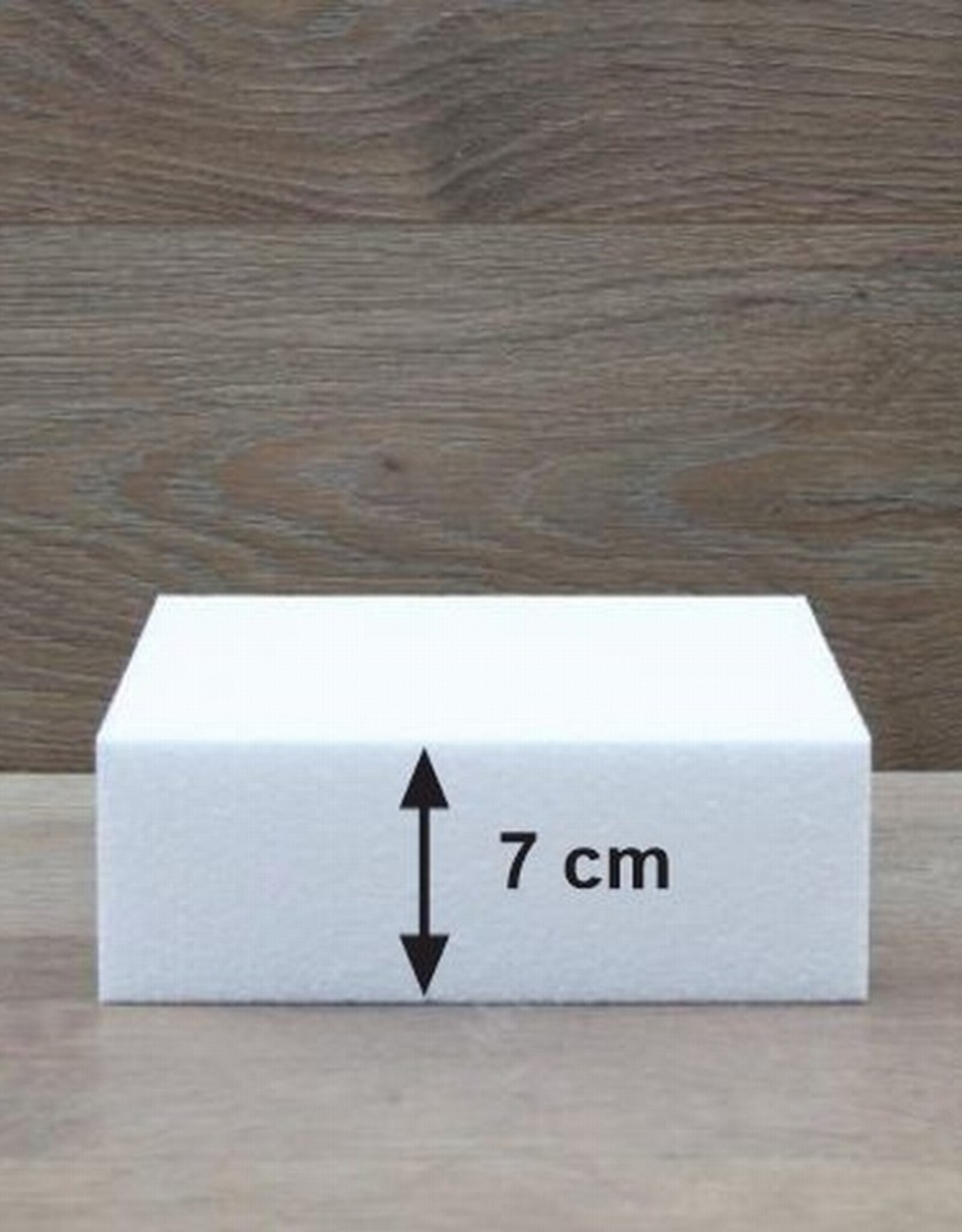 Taart Dummie Vierkant 7h x 40 x 40 cm