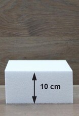 FunCakes Taart Dummie Vierkant 10h x 15 x 15 cm