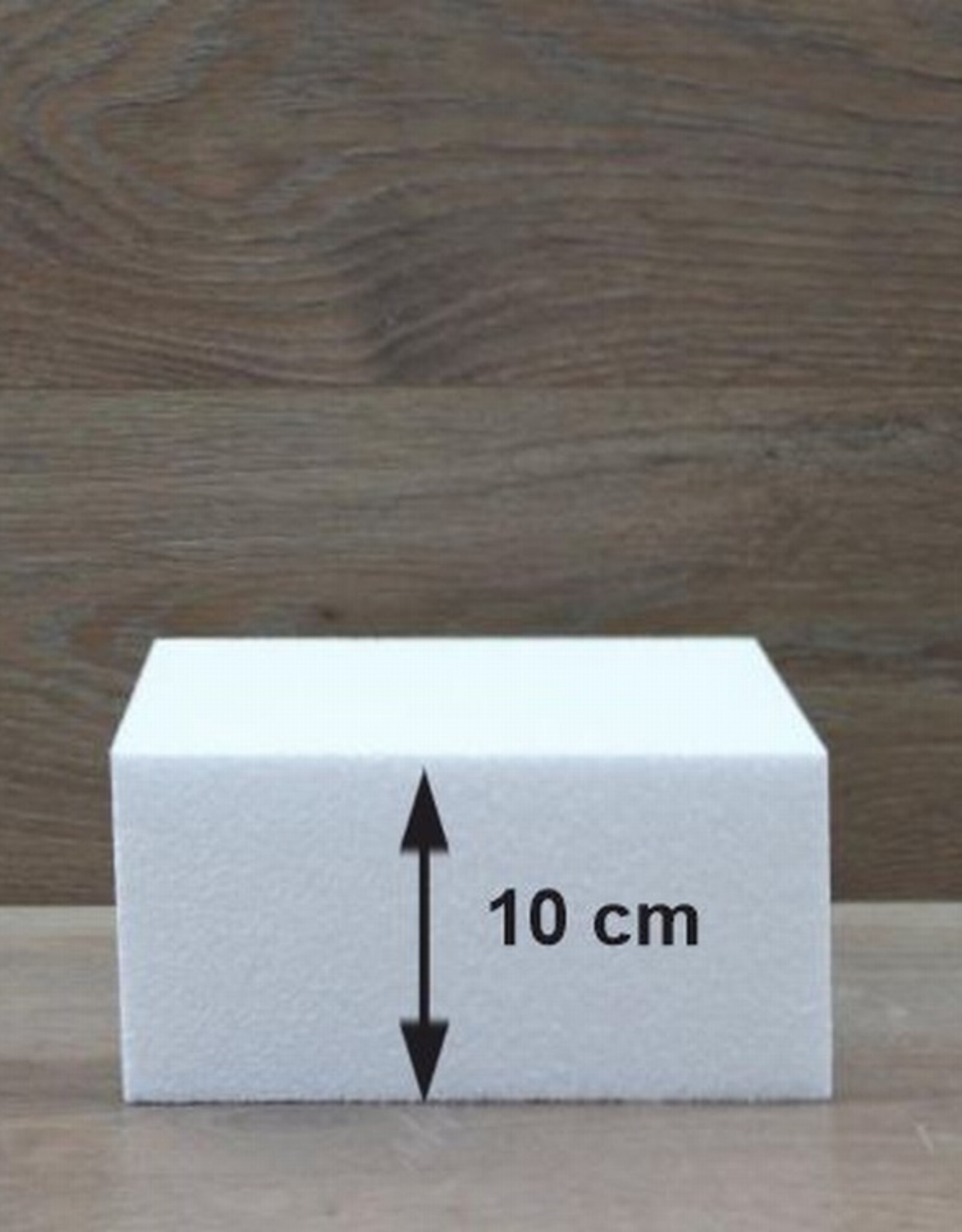 FunCakes Taart Dummie Vierkant 10h x 15 x 15 cm