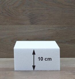 FunCakes Taart Dummie Vierkant 10h x 15 x 15 cm