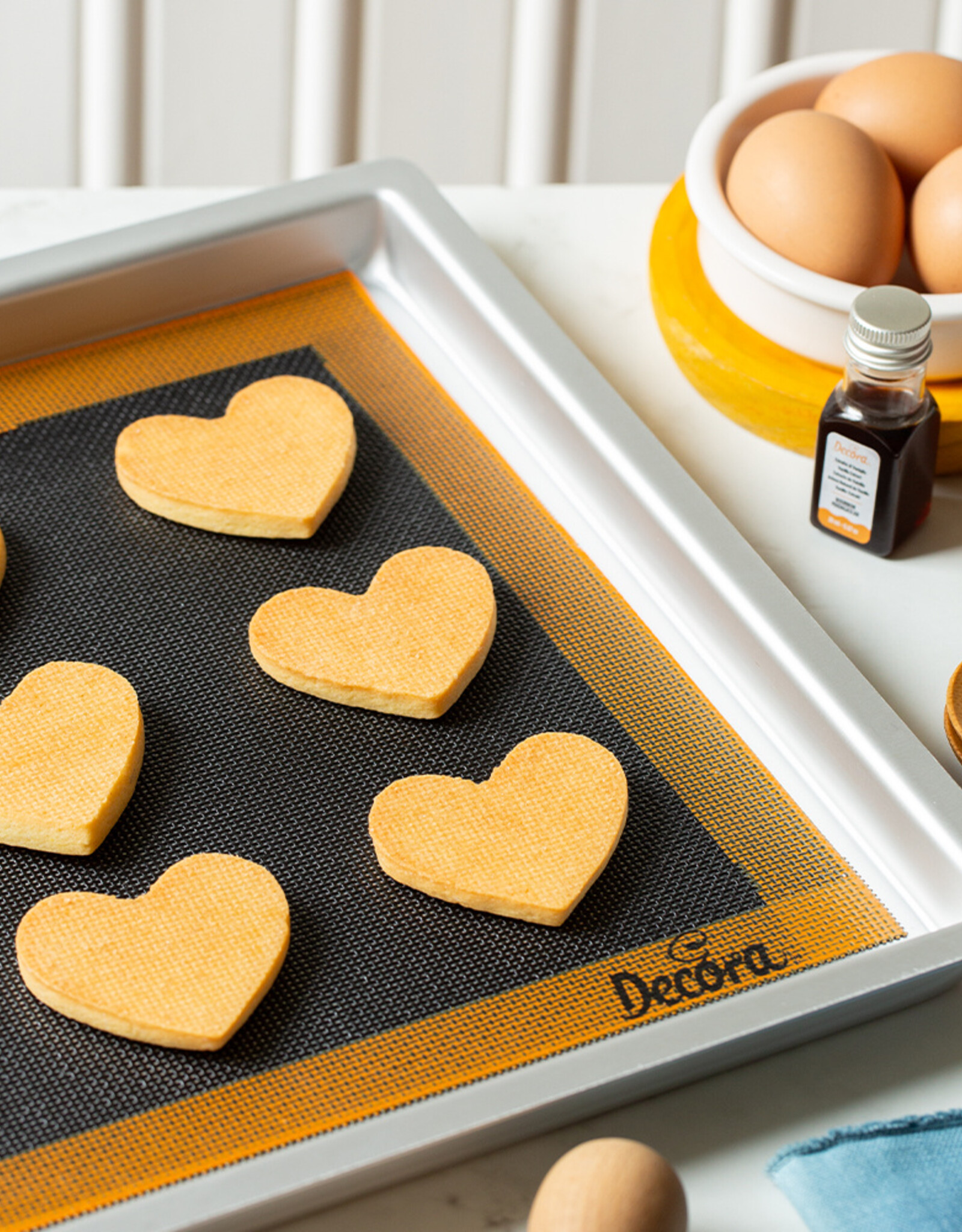 Decora Siliconen Bakmat Micro-Geperforeerd 38,5 x 28,5 cm