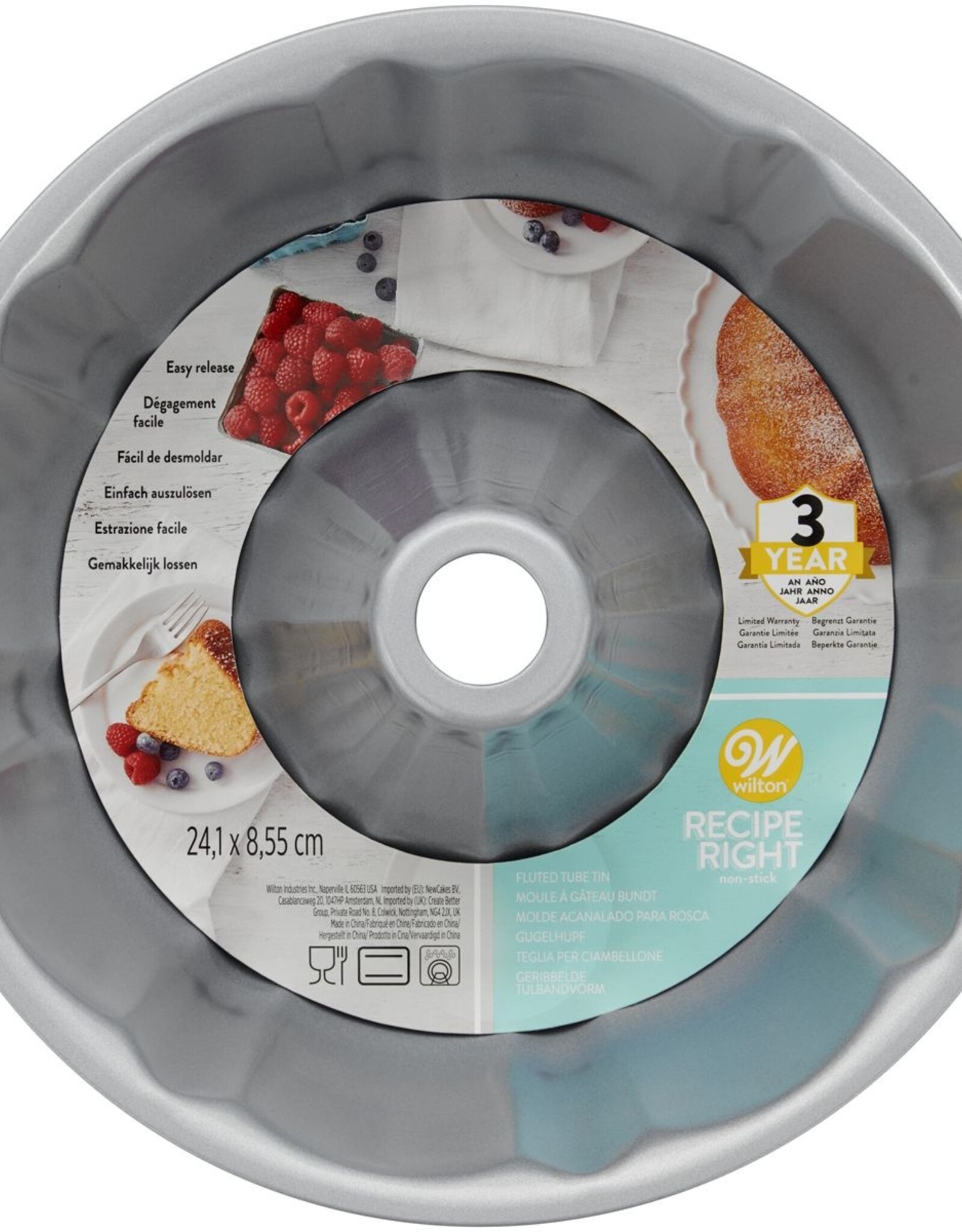 Wilton Wilton Recipe Right® Fluted Tube Pan -24cm-