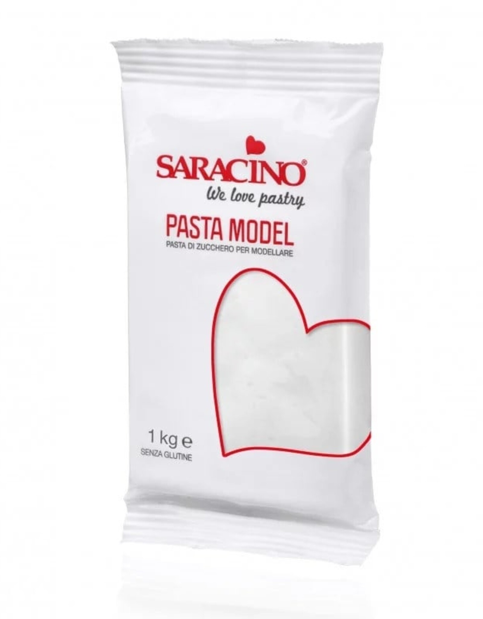 Saracino Saracino Model Paste - Wit 1 kg