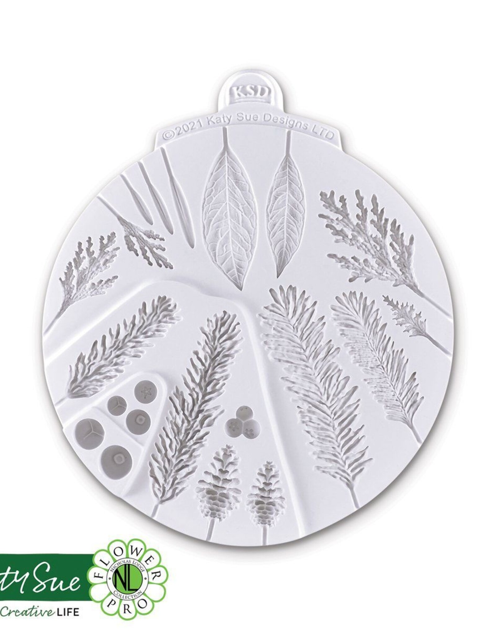 Katy Sue Designs Katy Sue Mould Winter Foliage