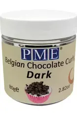 PME PME Belgian Chocolate Curls Dark 85g