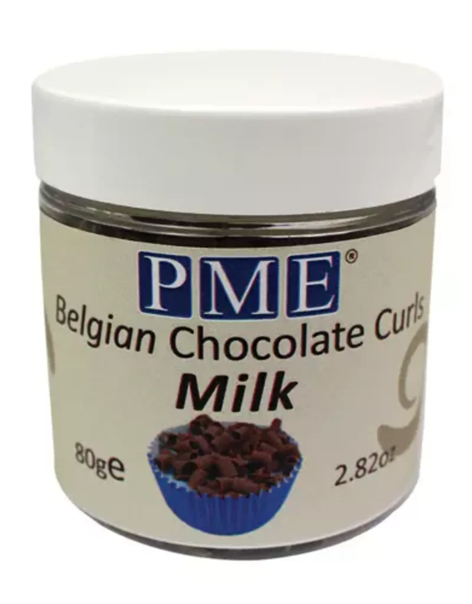 PME PME Belgian Chocolate Curls Milk 85g