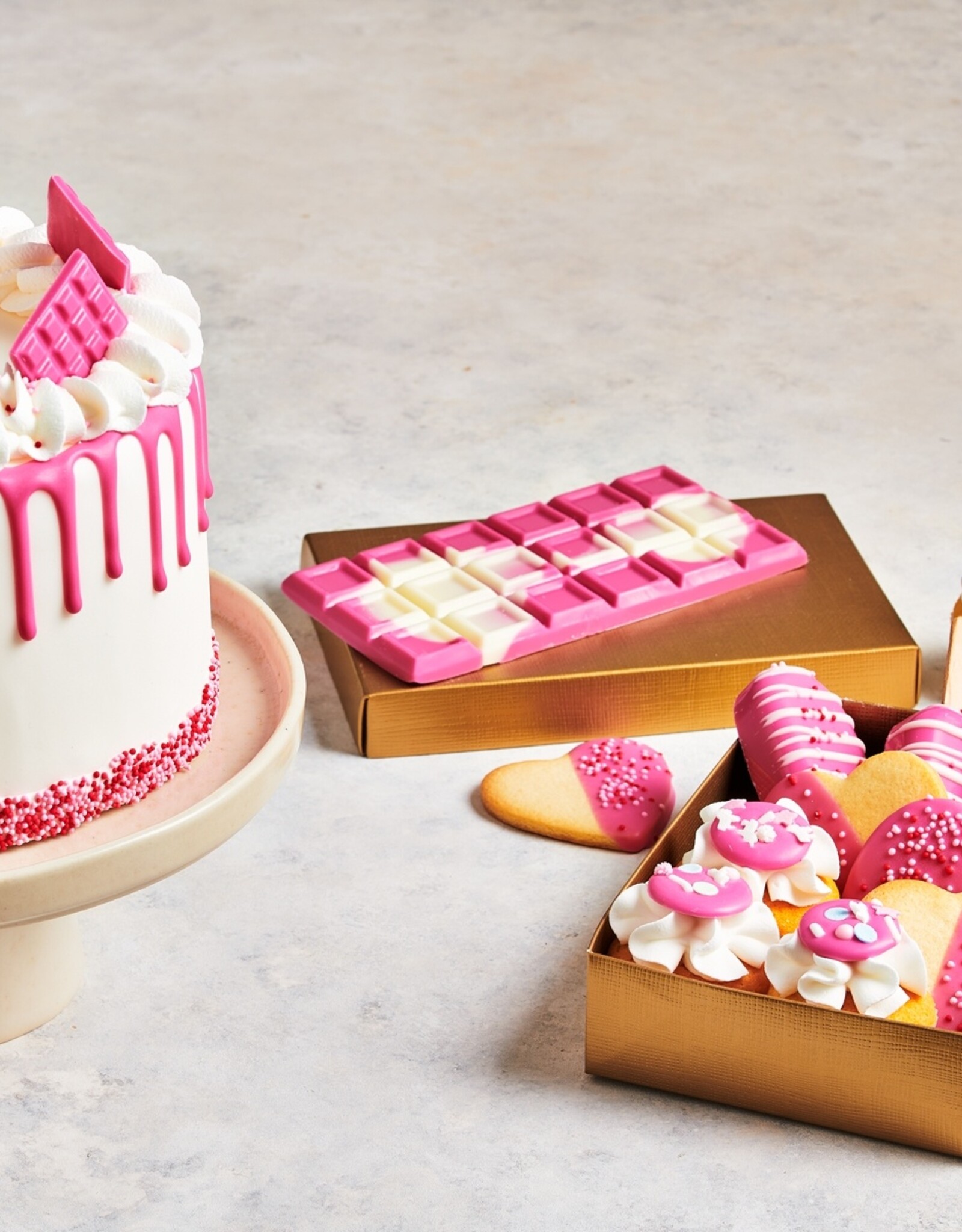 FunCakes FunCakes Deco Melts -Frambozensmaak- 250g