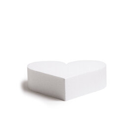 Decora Taart Dummie Hart 15 x 7,5 cm