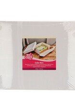 FunCakes FunCakes Taartdoos Wit 40x30x15cm- pk/1