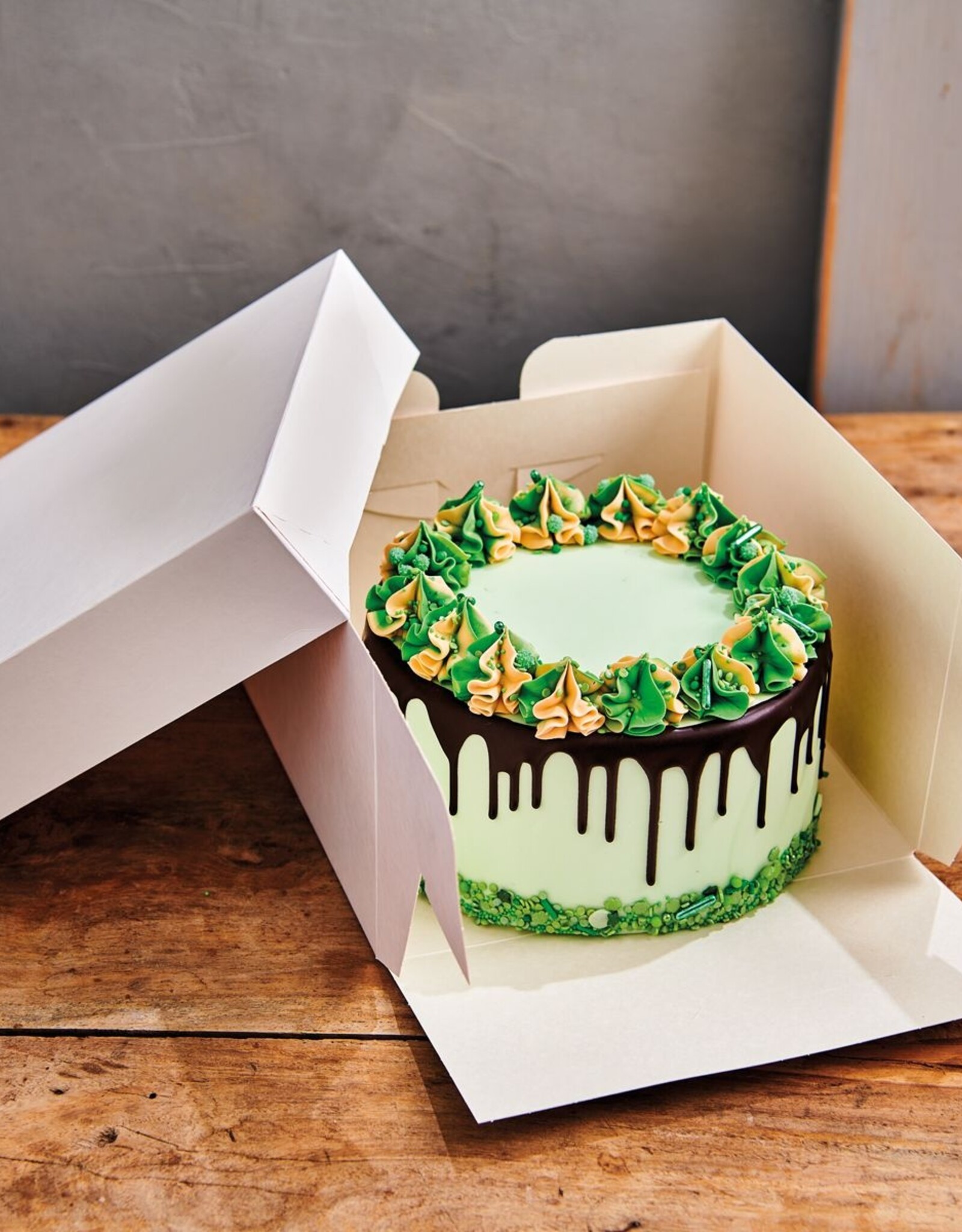 FunCakes FunCakes Taartdoos Wit 35x35x15cm- pk/1