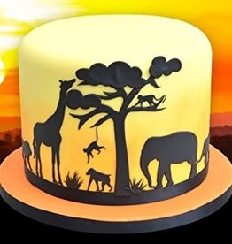 Patchwork Patchwork Cutter Safari Silhouette Set