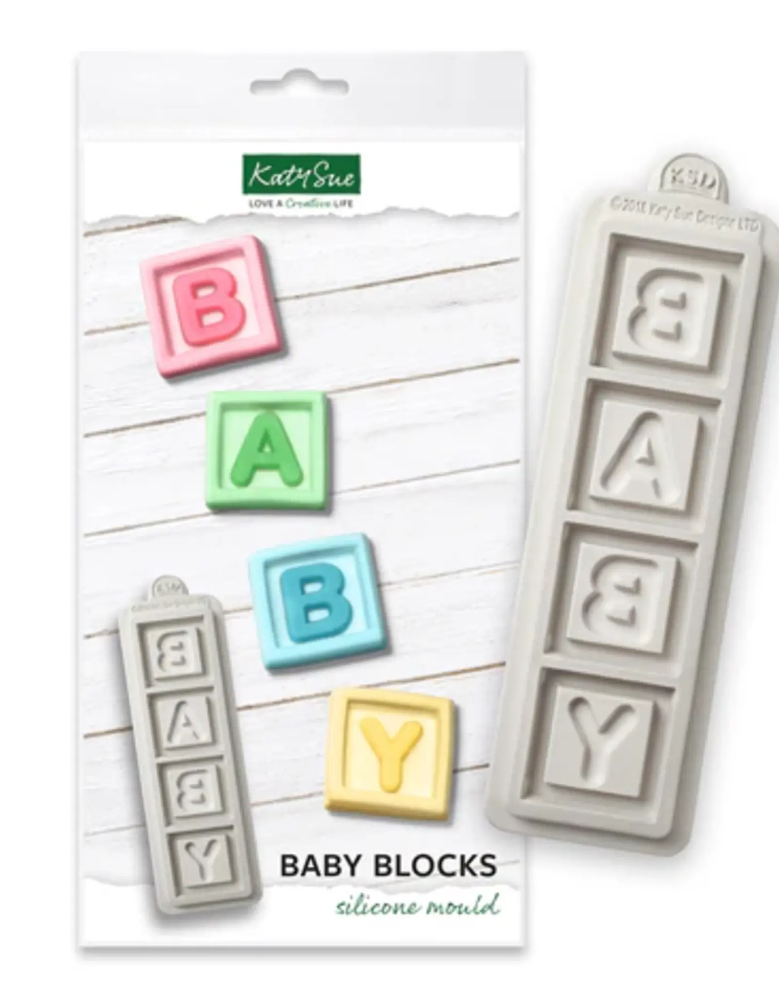 Katy Sue Designs Katy Sue Mould Baby Blocks