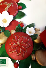 Katy Sue Designs Katy Sue Cupcake Topper Mould Poinsettia