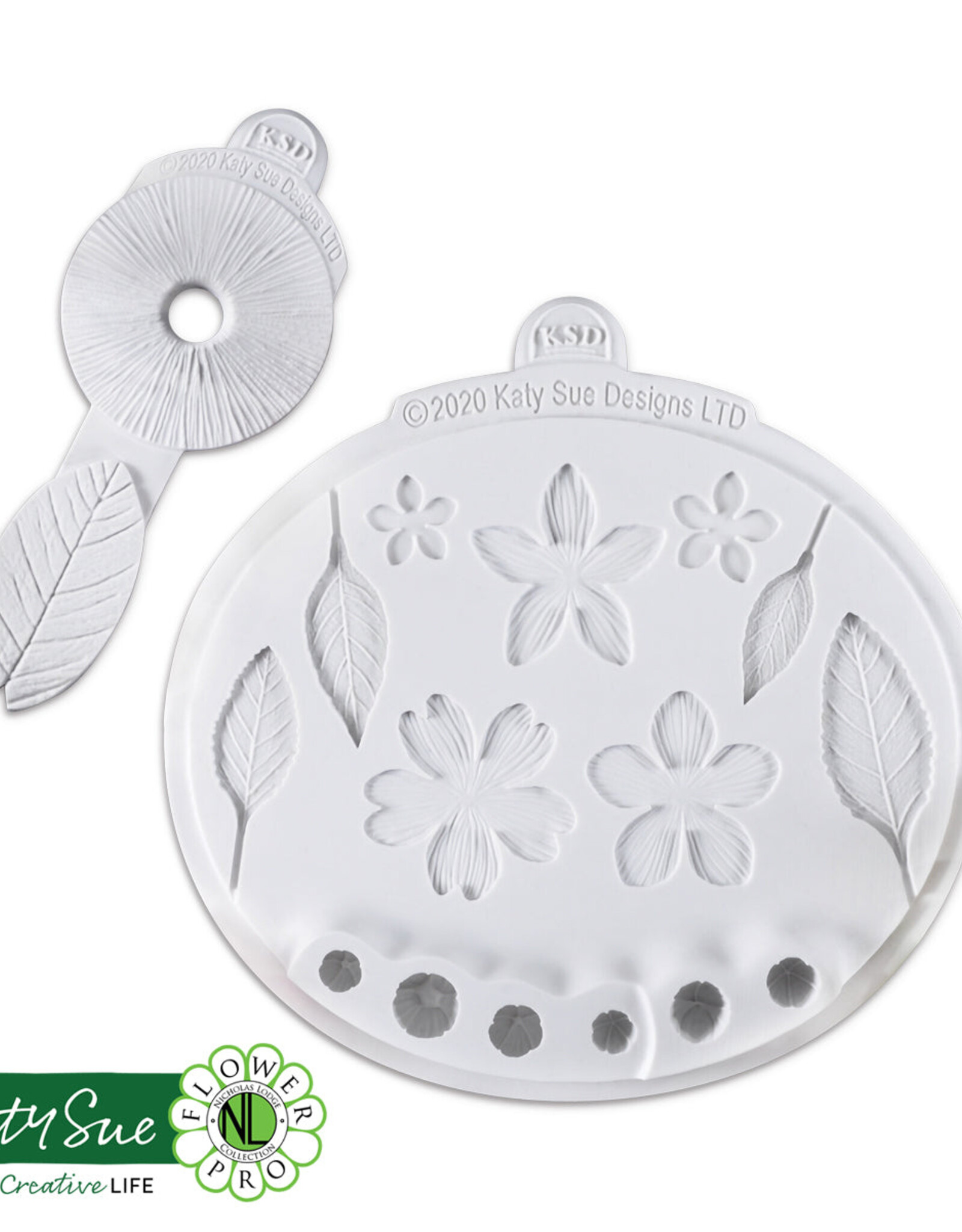 Katy Sue Designs Katy Sue Mould & Veiner Flower Pro Blossoms