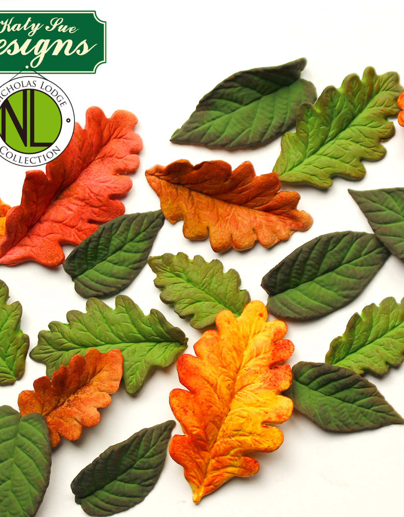 Katy Sue Designs Katy Sue Mould Blackberry & Oak leaves