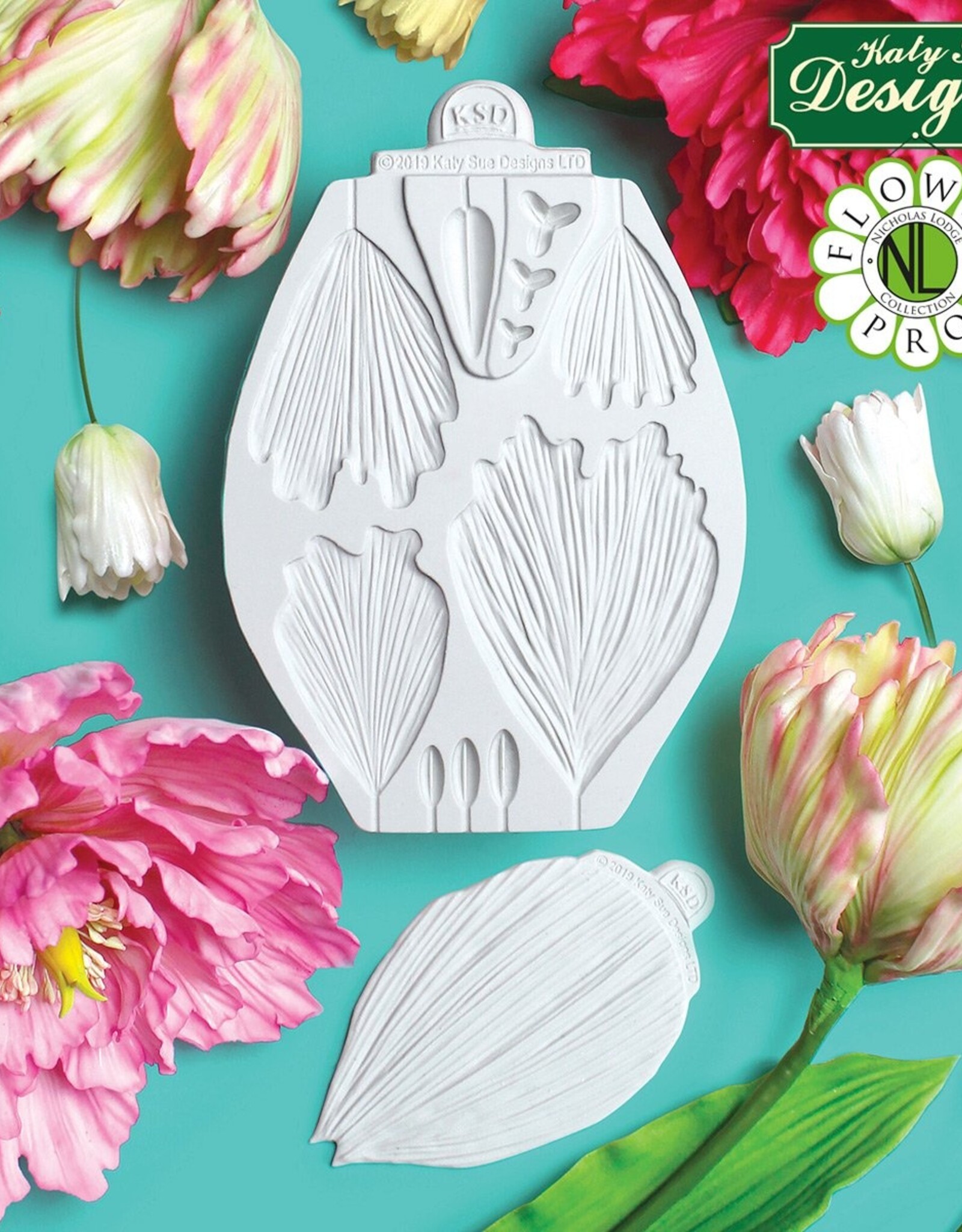 Katy Sue Designs Katy Sue Mould & Veiner Peony / Tulip