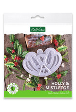 Katy Sue Designs Katy Sue Mould by Nicholas Lodge Holly & Mistletoe