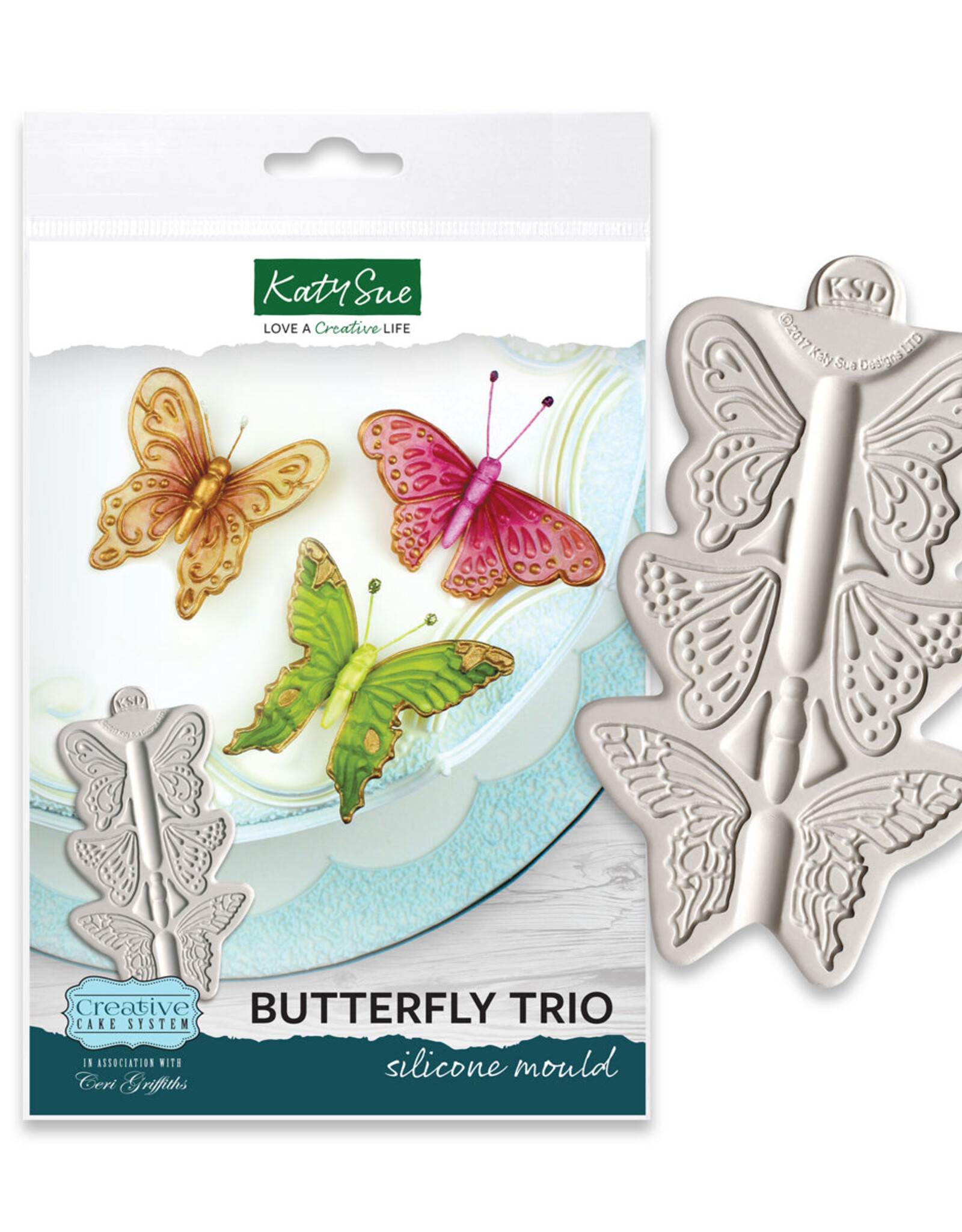 Katy Sue Designs Katy Sue Mould Cake System Butterfly Trio