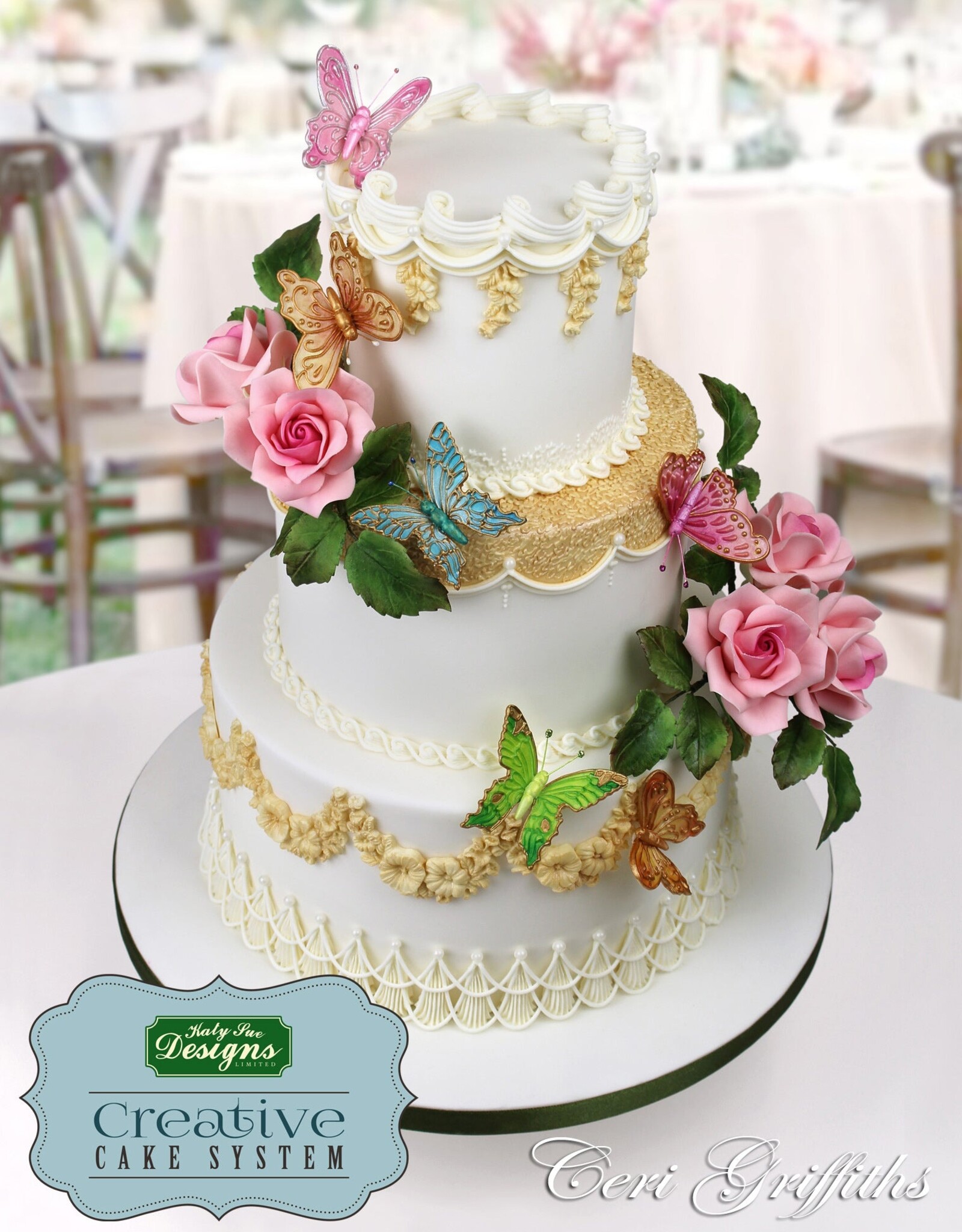 Katy Sue Designs Katy Sue Mould Cake System Butterfly Trio