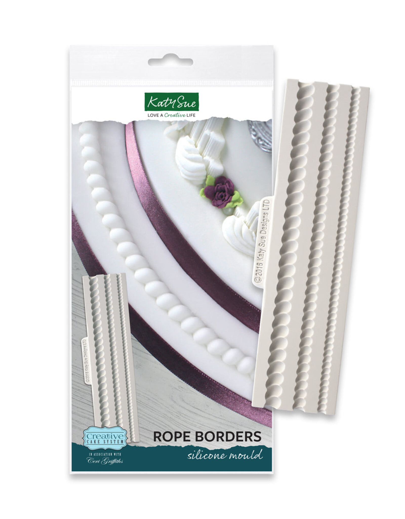 Katy Sue Designs Katy Sue Mould Cake System Rope Border