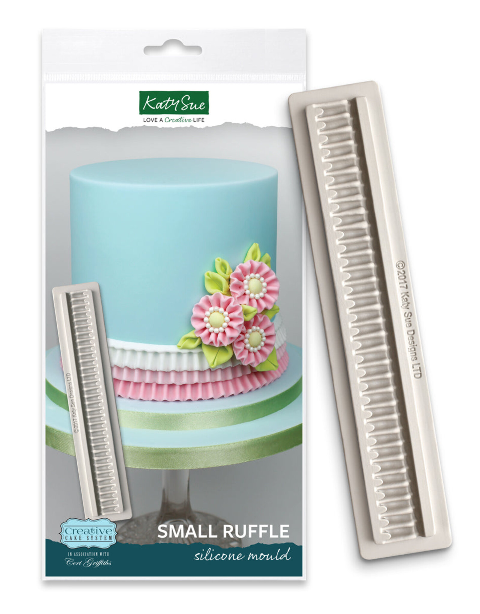 Katy Sue Designs Katy Sue Mould Cake System Small Ruffle