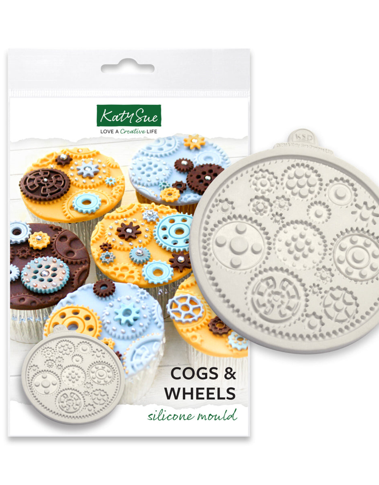Katy Sue Designs Katy Sue Mould Cogs & Wheels