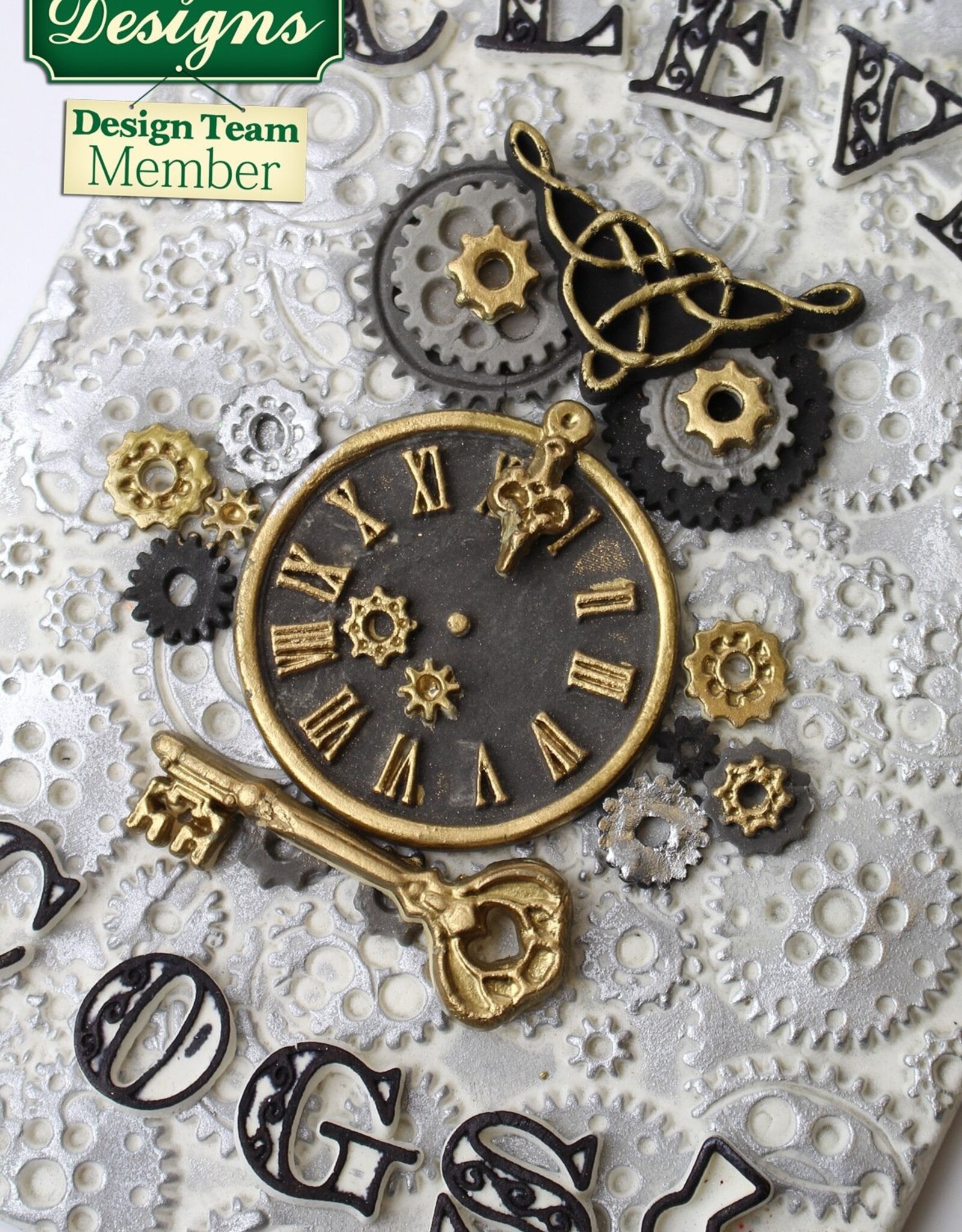 Katy Sue Designs Katy Sue Mould Cogs & Wheels
