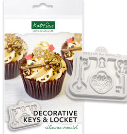 Katy Sue Designs Katy Sue Mould Decorative Keys & Locket