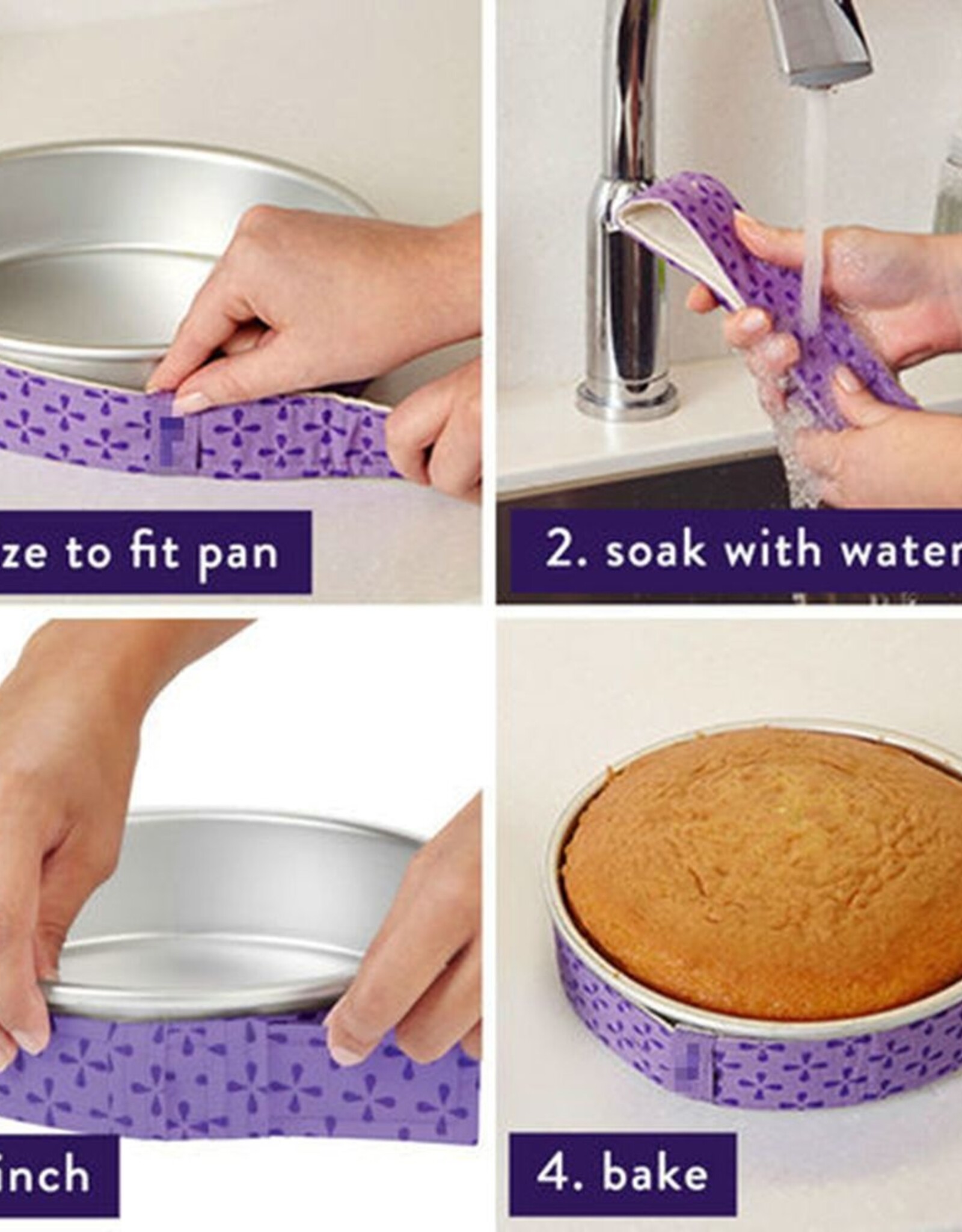 Wilton Wilton Bake-Even Strip set/6