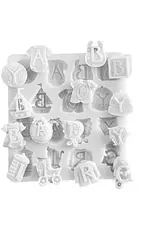Silikomart Silikomart Baby ABC Mold