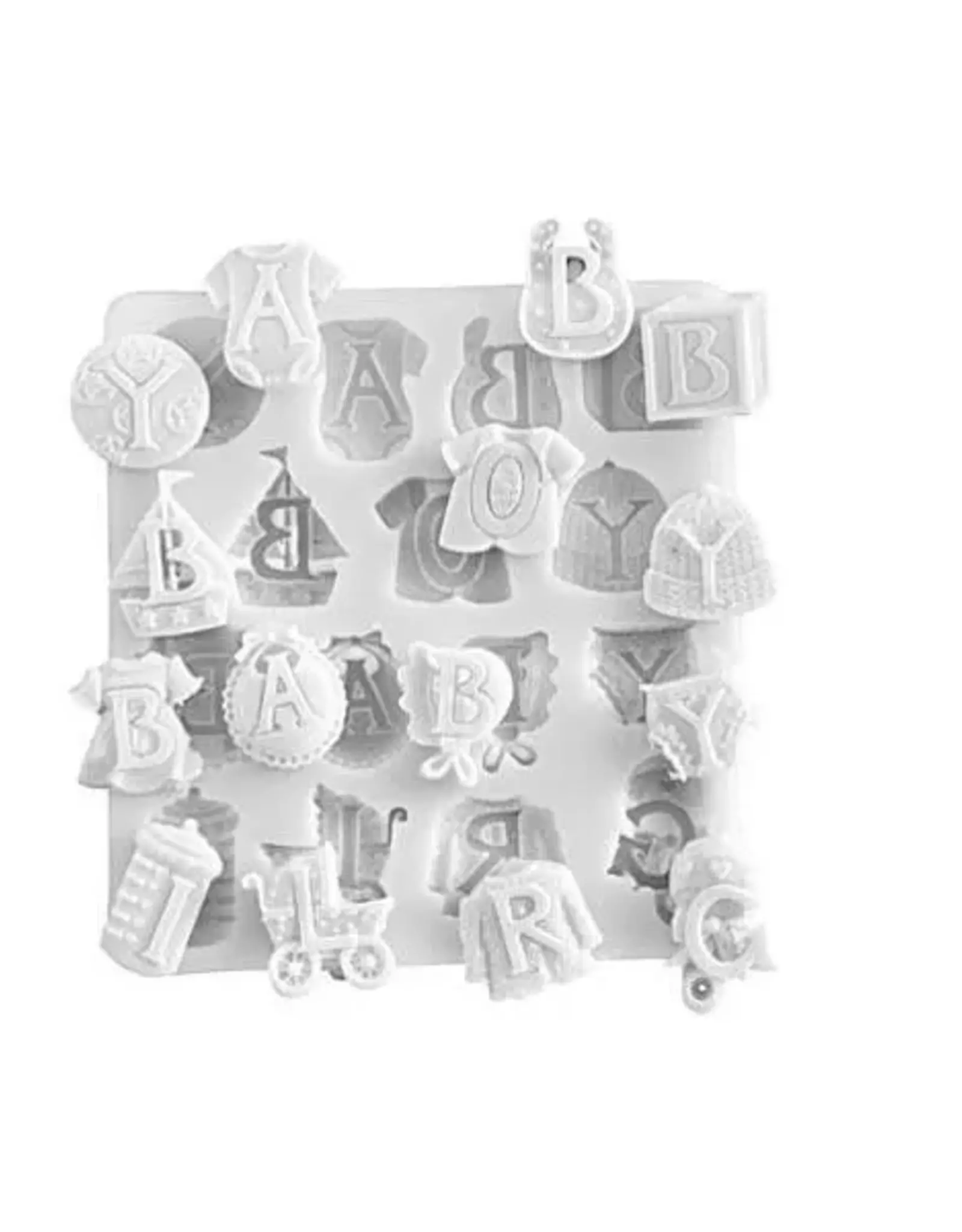 Silikomart Silikomart Baby ABC Mold