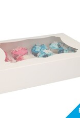 FunCakes FunCakes Cupcake Doos 12/24 - Wit pk/25