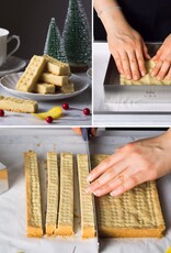 Decora Decora RVS Bakrand Vierkant 20x20x4,5cm