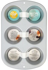 Wilton Wilton Recipe Right® 6 Cup Jumbo Muffin Pan