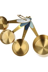 Wilton Wilton Gouden Metalen Maatscheppen Cups 4 stuks