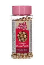 FunCakes FunCakes Crispy Choco Pearls Metallic  Gold 60g