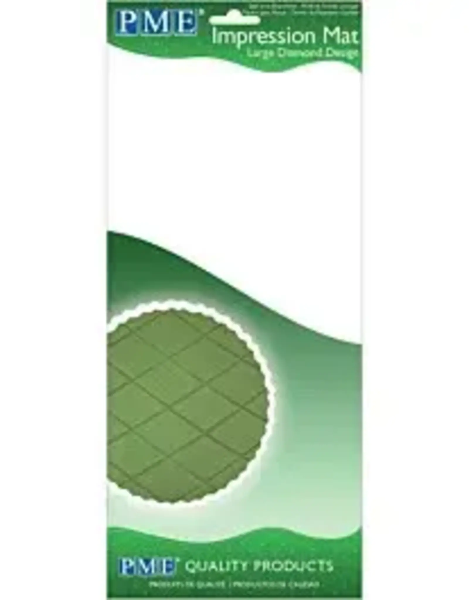 PME PME Impression Mat Diamond Design,  Large