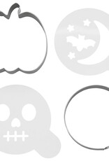 Wilton Wilton Uitsteker & Stencil Set Halloween Set/4