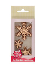 FunCakes FunCakes Suiker Decoratie Bronzen IJskristal Gemengd Set/12