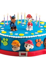 Dekora Dekora Paw Patrol Cake Topper pk/2 & Candles pk/10
