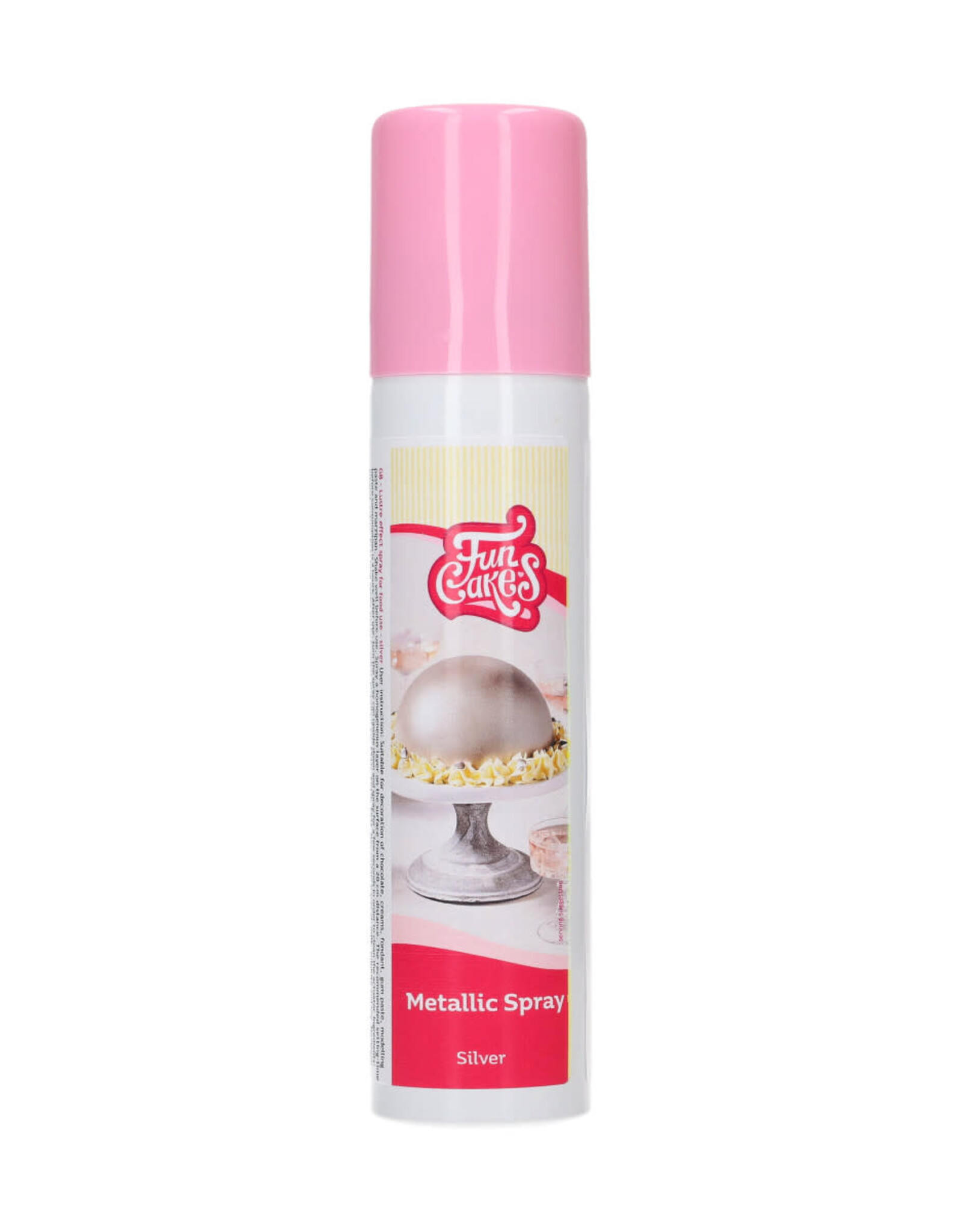 FunCakes FunCakes Metallic Spray Zilver 100ml