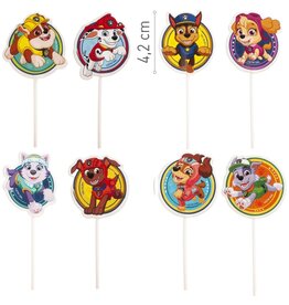 Dekora Dekora Paw Patrol Cake Toppers pk/16