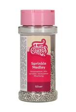 FunCakes FunCakes Sprinkle Medley Silver 65 g